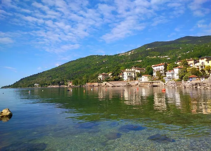Meerloft, Steinhaus Prem Mit Panorama Meerblick Casa de Férias Mošćenička Draga