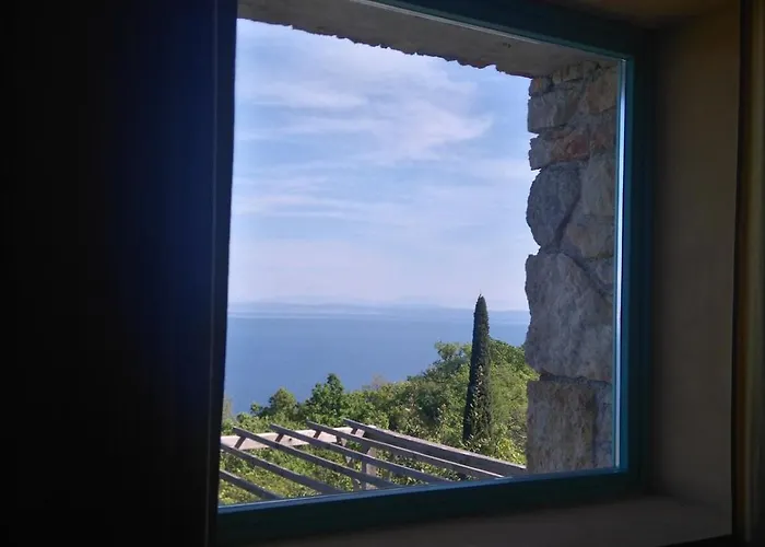 Meerloft, Steinhaus Prem Mit Panorama Meerblick Casa de Férias Mošćenička Draga