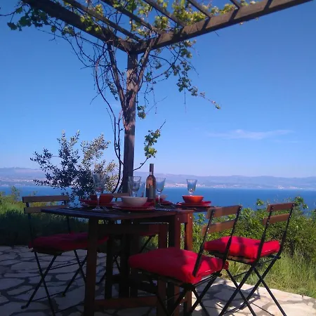 Nyaraló Meerloft, Steinhaus Prem Mit Panorama Meerblick