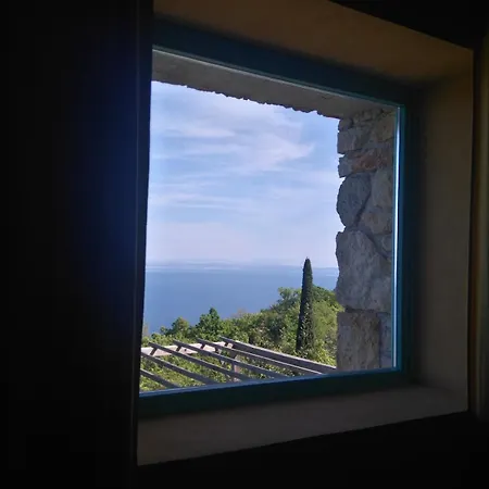 Meerloft, Steinhaus Prem Mit Panorama Meerblick Nyaraló Mošćenička Draga